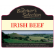 Butcher Label 'Irish Beef'
